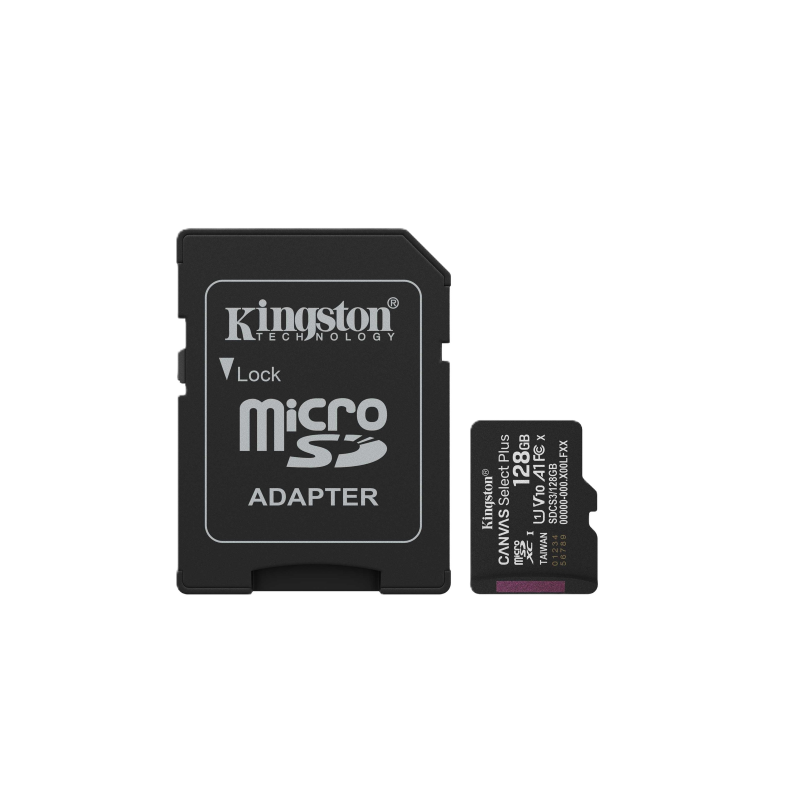 Micro SD карта Kingston Canvas Select Plus 128GB | RepairPC