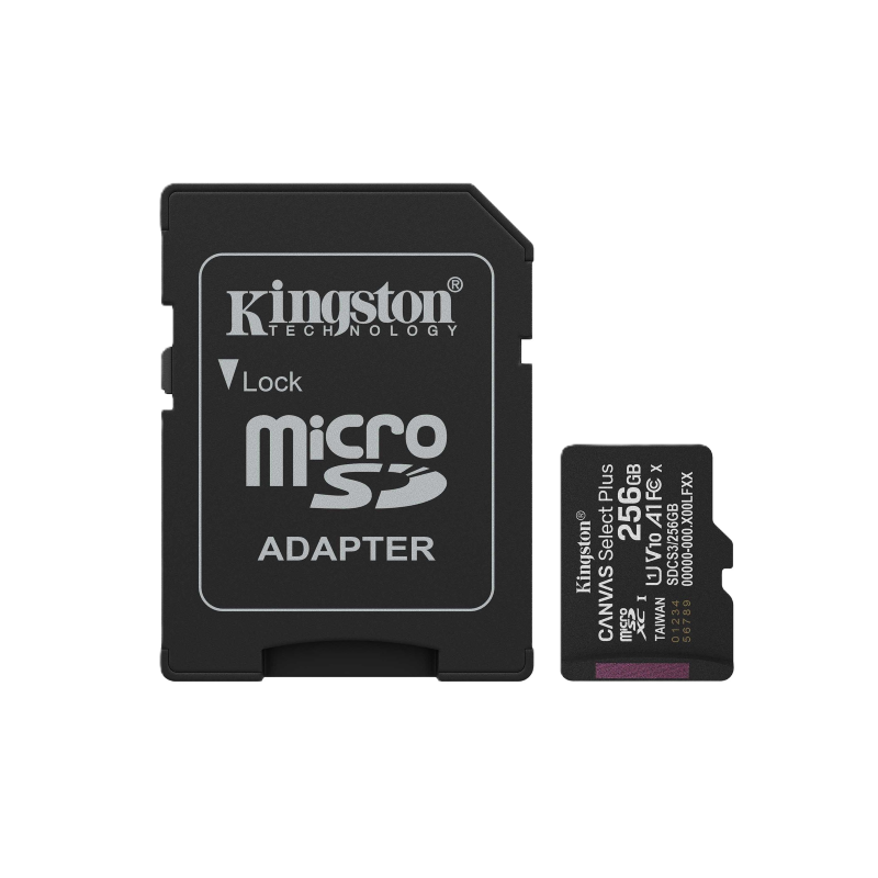 Micro SD card Kingston Canvas Select Plus 256GB | RepairPC