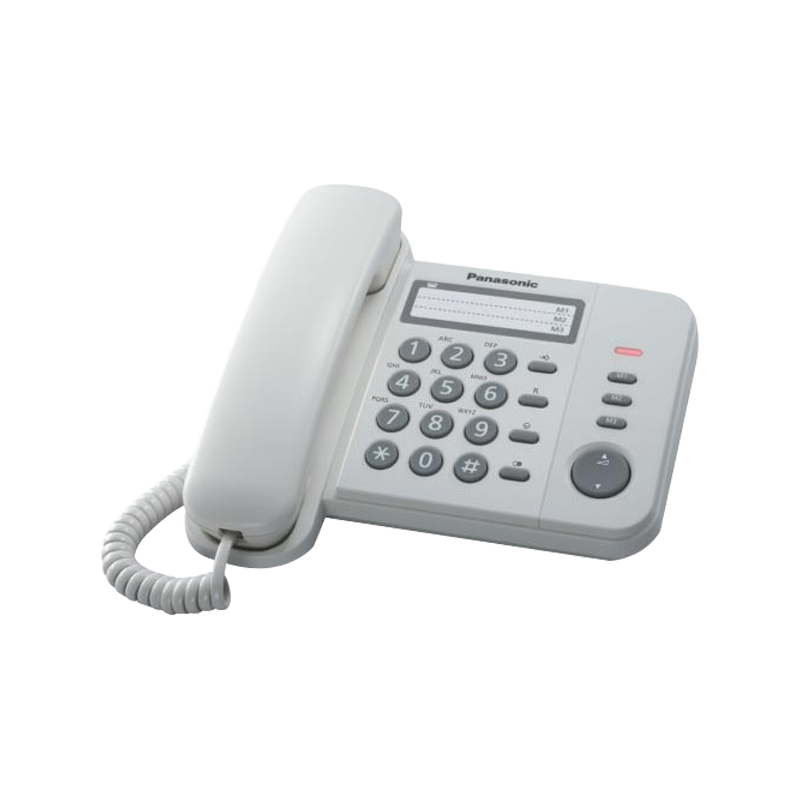 Corded phone Panasonic KX-TS520 - white | RepairPC
