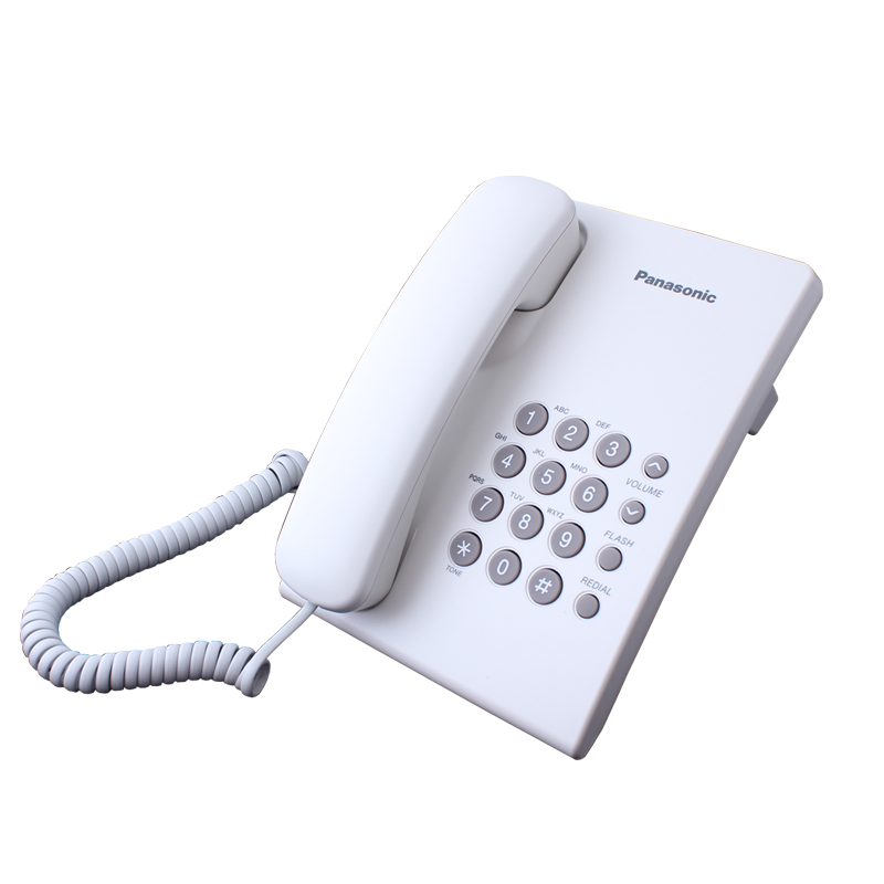 Corded phone Panasonic KX-TS500 - white | RepairPC
