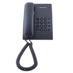 Corded phone Panasonic KX-TS500 - black | RepairPC