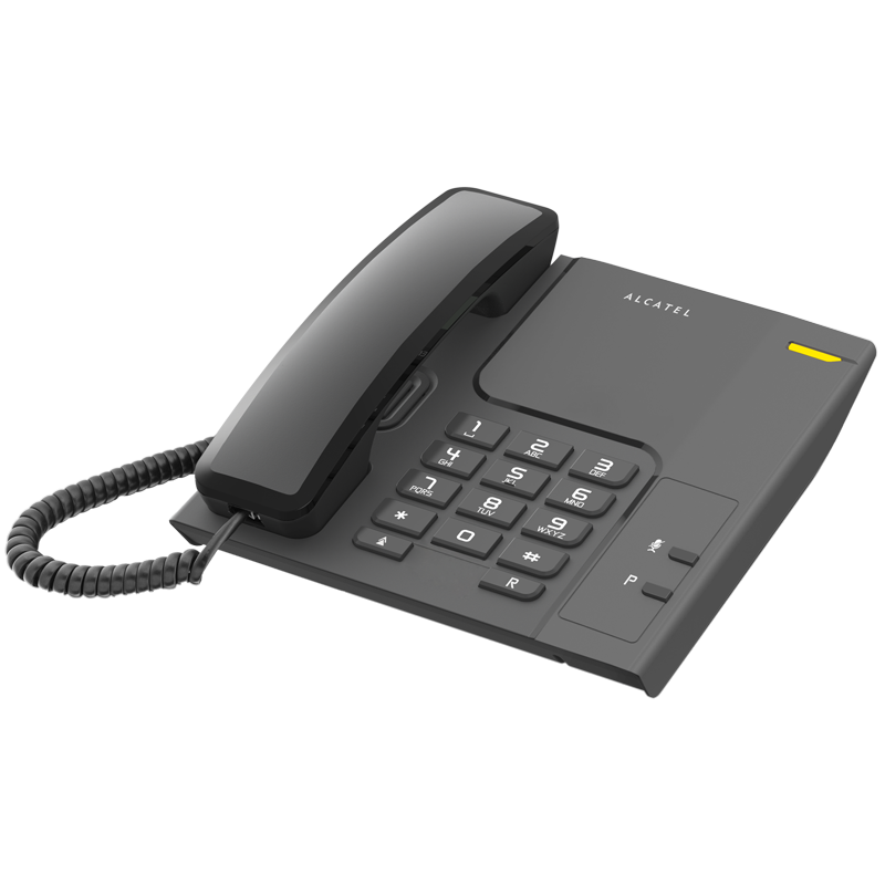 Corded phone Alcatel Temporis 26 - black | RepairPC