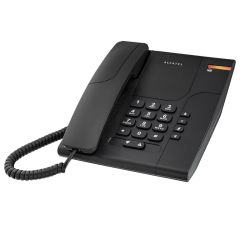 Corded phone Alcatel Temporis 180 - black | RepairPC