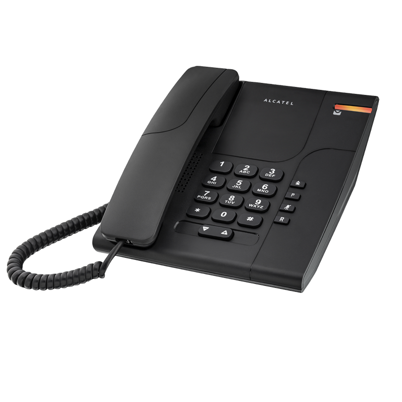 Стационарен телефон Alcatel Temporis 180 - черен | RepairPC