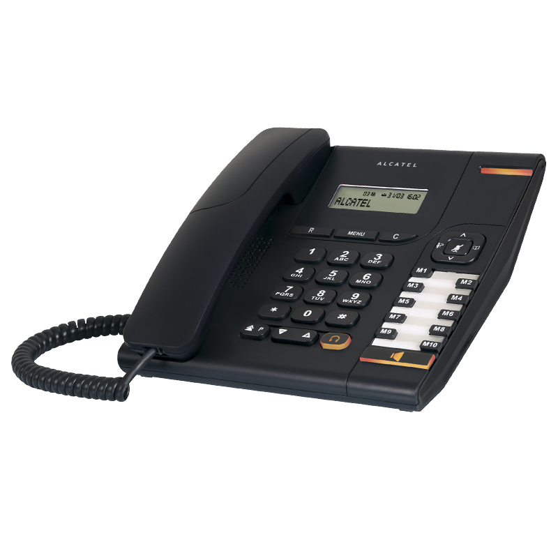 Corded phone Alcatel Temporis 580 - black | RepairPC