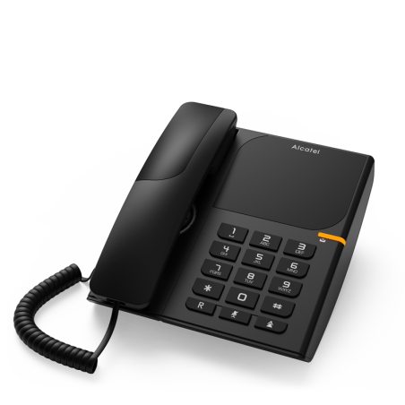 Стационарен телефон Alcatel T28 - черен | RepairPC
