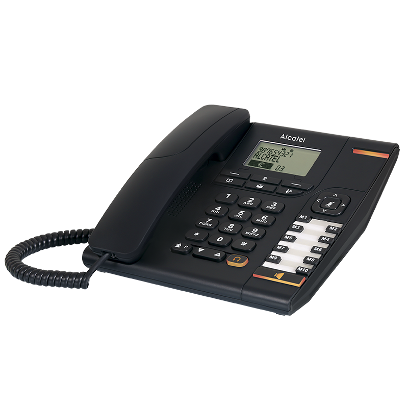 Corded phone Alcatel Temporis 880 - black | RepairPC