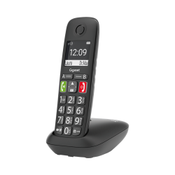 Безжичен DECT телефон Gigaset E290 - черен | RepairPC