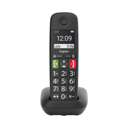 Безжичен DECT телефон Gigaset E290 - черен | RepairPC