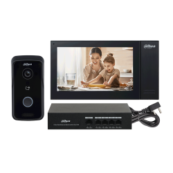 Single-family video door entry kit Dahua KTP02+VTO2111D-P-S2+VTH2421FB-P | RepairPC