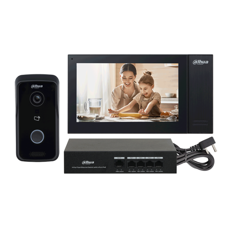 Комплект еднофамилна видеодомофонна система Dahua | RepairPC