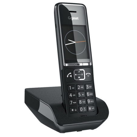 Безжичен DECT телефон Gigaset Comfort 550 - черен | RepairPC