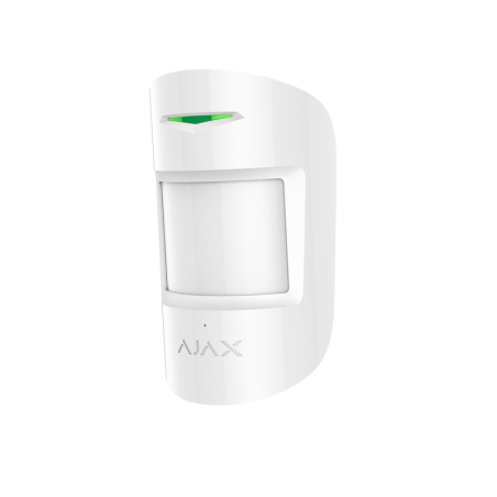 Motion and glass break sensor Ajax Combi Protect - white | RepairPC