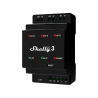 Three-channel DIN rail WiFi relay with dry contacts Shelly Pro 3 | RepairPC