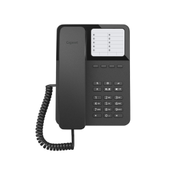 Corded phone Gigaset DESK 400 - black | RepairPC