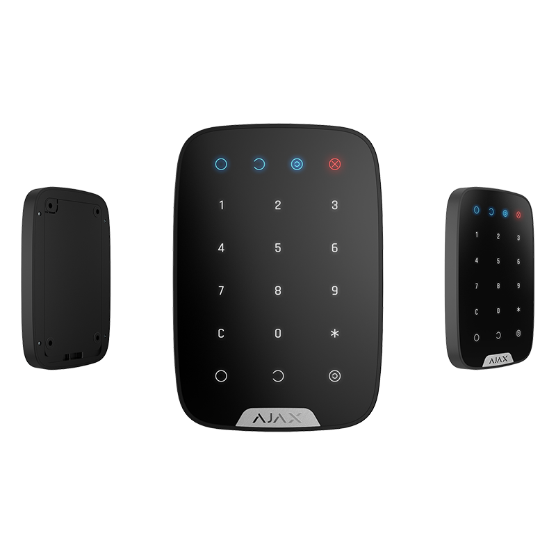 Wireless alarm keypad Ajax Keypad - black | RepairPC
