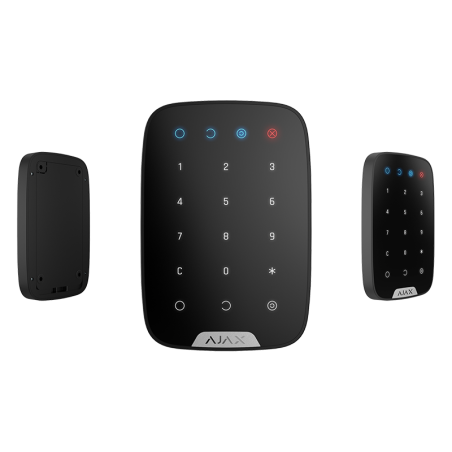 Безжична клавиатура за алармена система Ajax Keypad - черна | RepairPC