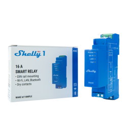 Едноканално WiFi реле за DIN шина Shelly PRO 1 | RepairPC