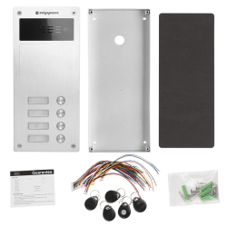 Аудиотабло за домофонна система Nippon (1*4) с RFID четец | RepairPC