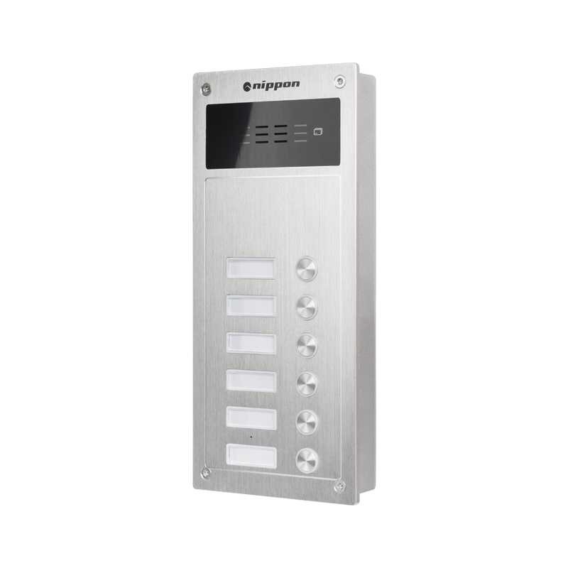 Audio door entry panel Nippon (1*6) with RFID reader | RepairPC