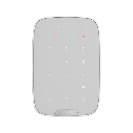 Wireless alarm keypad Ajax Keypad Plus - white | RepairPC