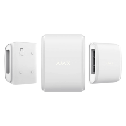 Bidirectional infrared motion detector Ajax Dual Curtain Outdoor - white | RepairPC