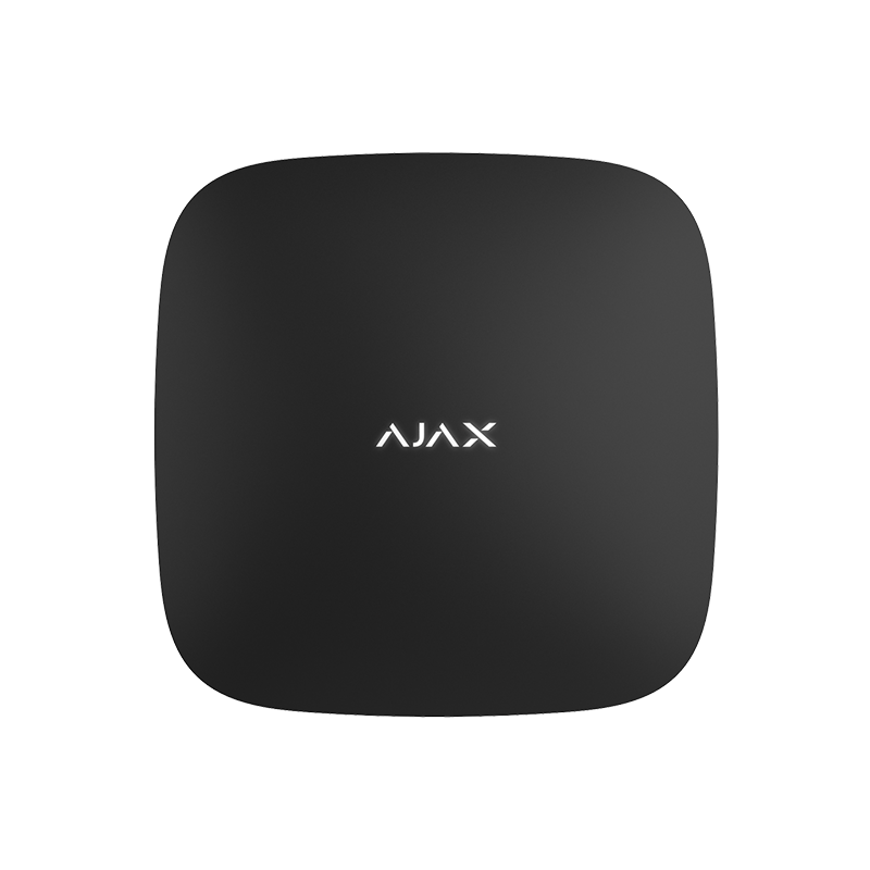 Хъб за алармена система Ajax Hub Plus - черен | RepairPC
