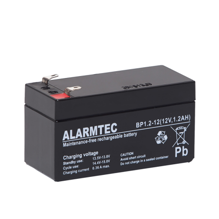 АКУМУЛАТОР ALARMTEC 12V/1,2AH | RepairPC