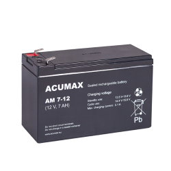 Battery ACUMAX 12V/7AH | RepairPC