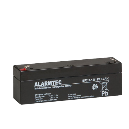 АКУМУЛАТОР ALARMTEC 12V/2,3AH | RepairPC