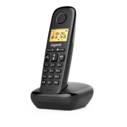 Безжичен DECT телефон Gigaset BASIC 100 - черен | RepairPC