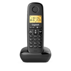 Безжичен DECT телефон Gigaset BASIC 100 - черен | RepairPC