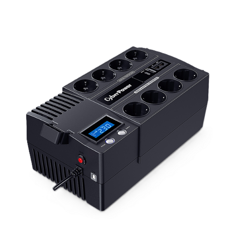 Линейно-интерактивен UPS CYBERPOWER BR700ELCD 420W | RepairPC