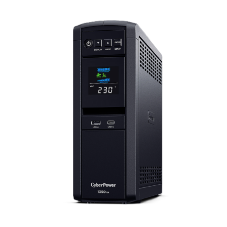 Линейно-интерактивен UPS CYBERPOWER CP1350EPFCLCD 810W | RepairPC